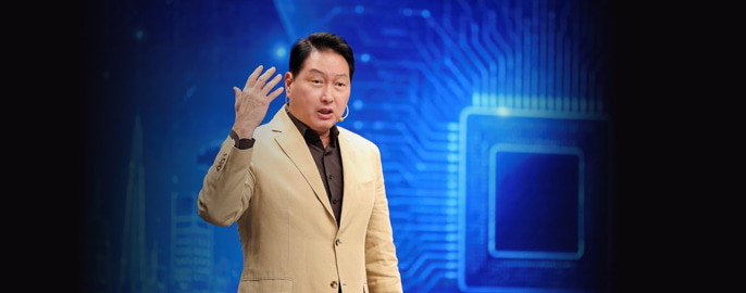 최태원 회장, 청년들과 미래·성장 해법 나눠